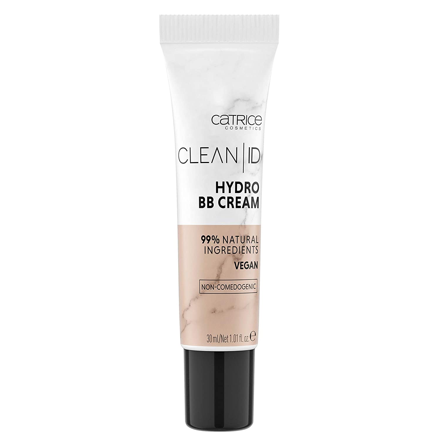 Catrice Clean ID Hydro BB Cream, Make Up, Foundation, No. 010 Light, Nude for Sensitive Skin, for Dry Skin, for Combination Skin, Moisturising, Natural, Vegan, Perfume Free (30 ml), ‎010 light.