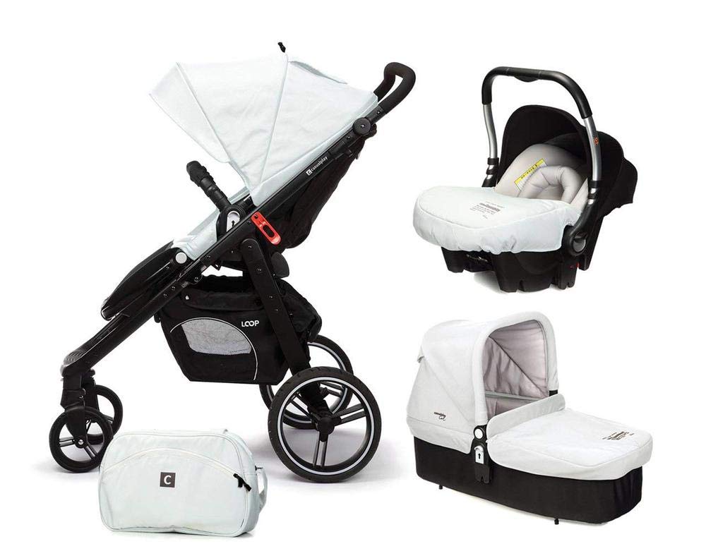 Casualplay Match 3 Loop – Strollers with housing black + Casualplaycot + 0 +