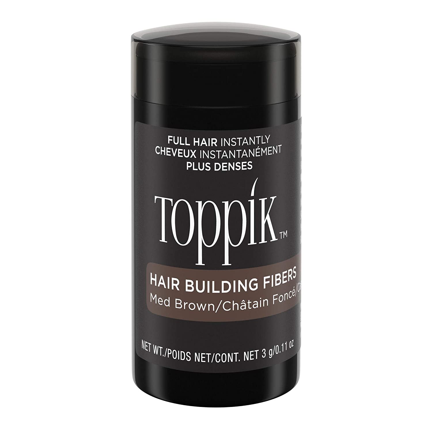 
 TOPPIK Hair Building Fibers medium brown 3 g