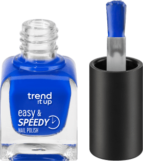 trend !t up Nail polish Easy & Speedy Nail Polish blue 190, 6 ml