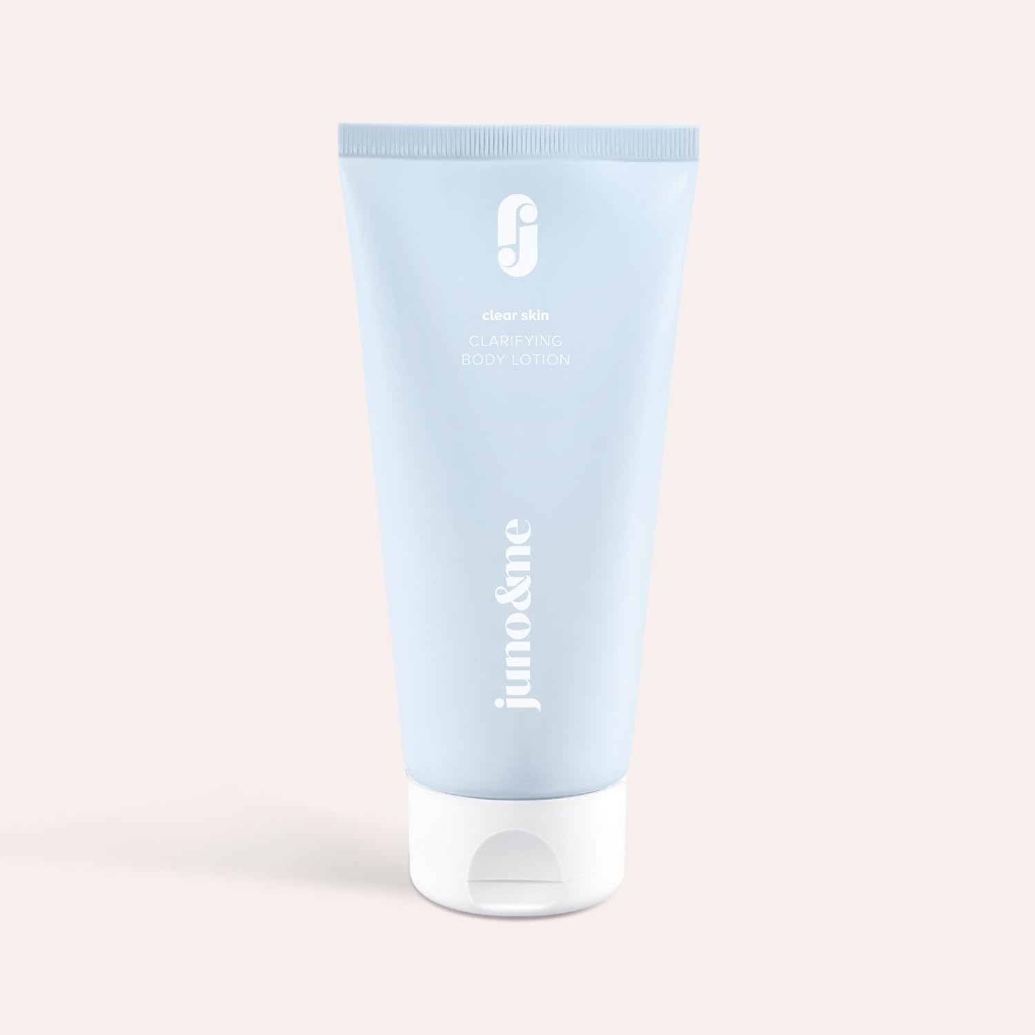 juno&me Clarifying Body Lotion - Moisturizing Lotion for Blemished Skin - With BHA, AHA Complex & Manuka Oil - Reduces Impurities & Smoothes Skin - Vegan Dermatologically Tested - 200 ml