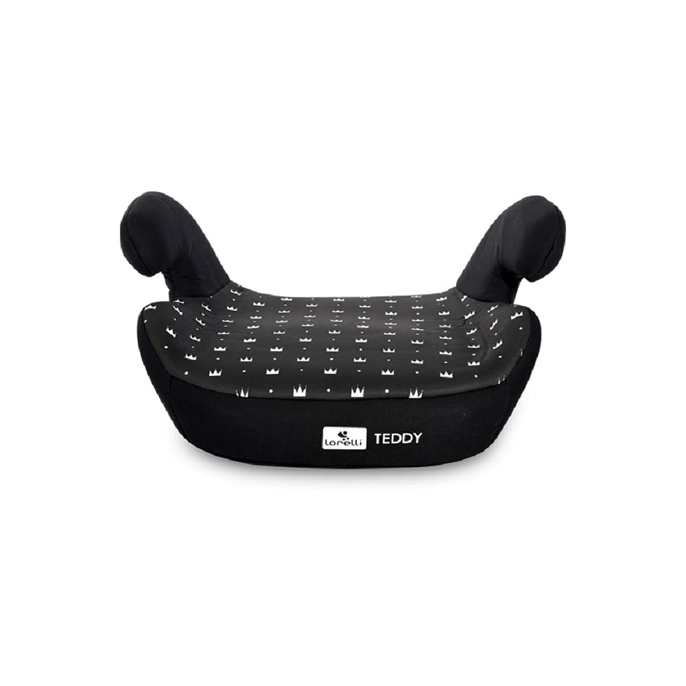 Lorelli Teddy Booster Seat Group 2/3 to 12 Years (15-36 kg) Removable Cover Black