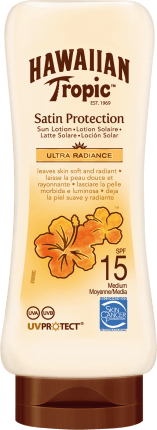 Hawaiian Tropic Sun Milk Satin Protection SPF 15, 180 ml