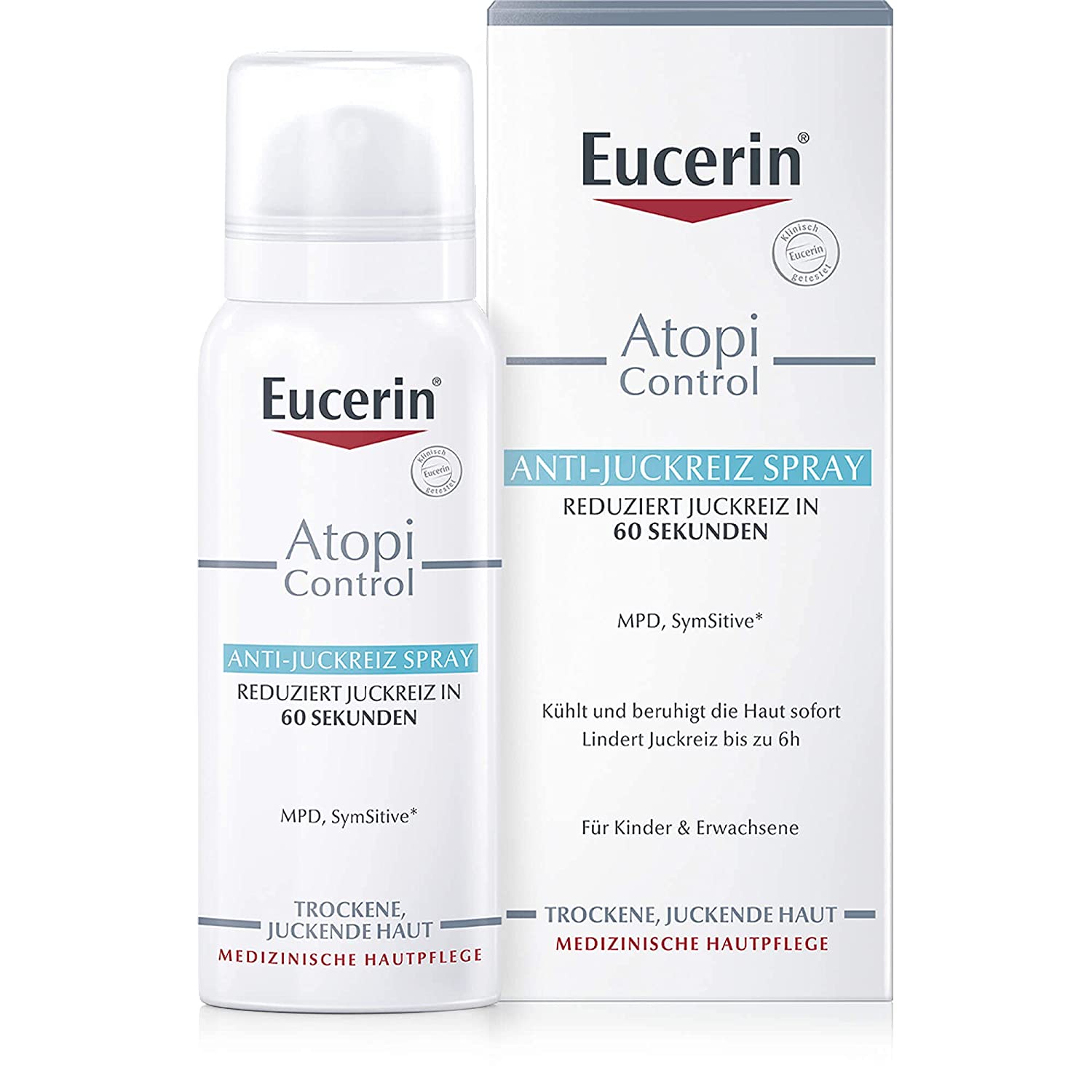 Eucerin AtopiControl Anti-Itch Spray 50 ml Solution, ‎clear