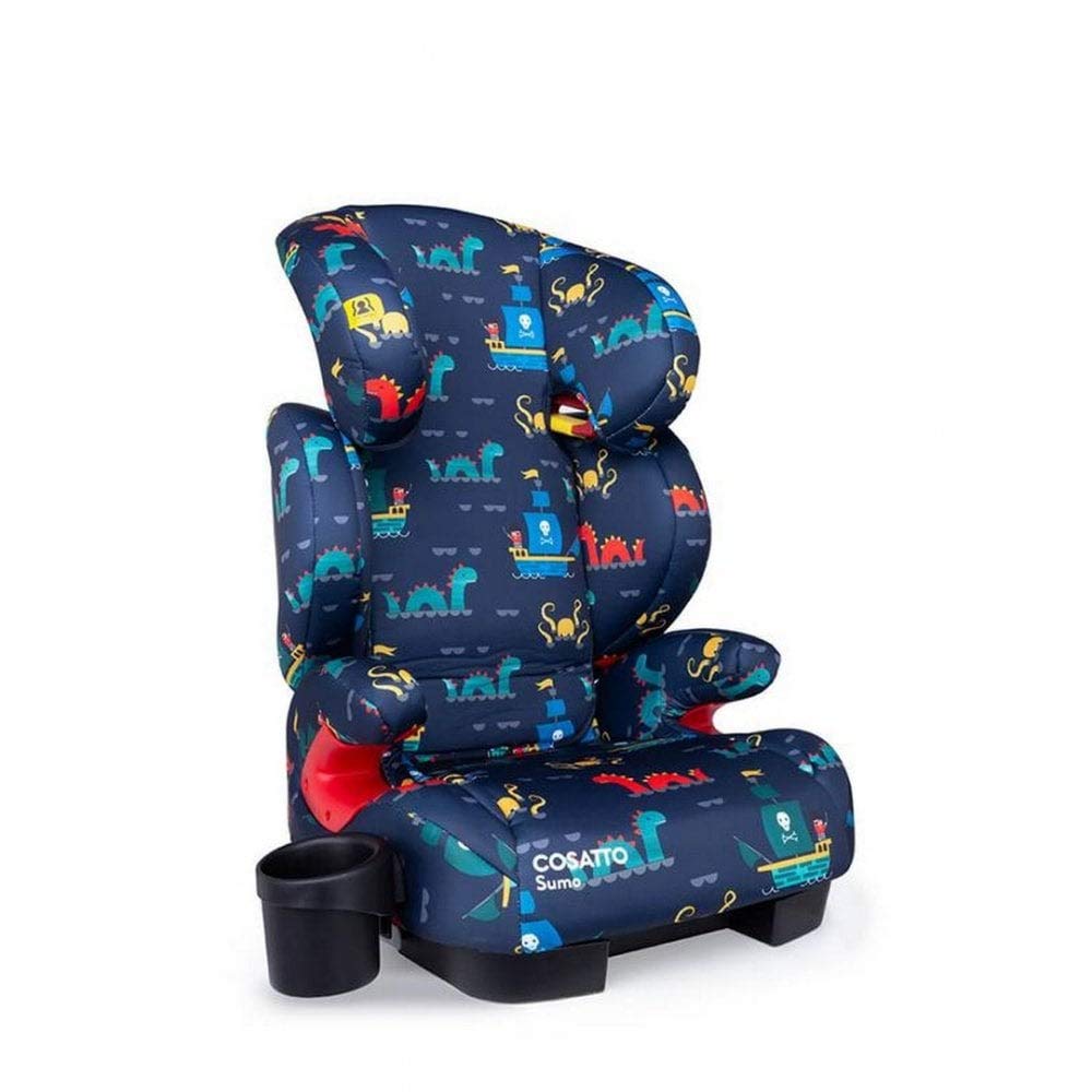 Cosatto Sumo Child Car Seat Group 2/3, 15-36 kg, 4-12 Years, ISOFIT, High Back Booster, 9 Headrest Positions, Reclines (Unicorn Land)