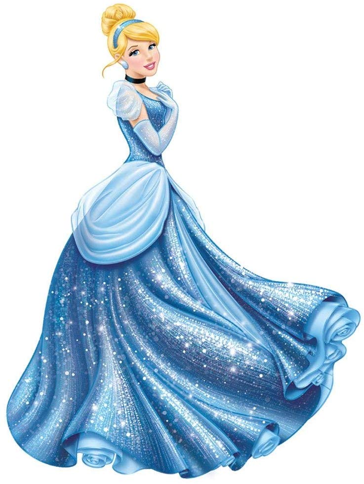 Roommates "Disney Cinderella Glamour" Giant Wall Sticker