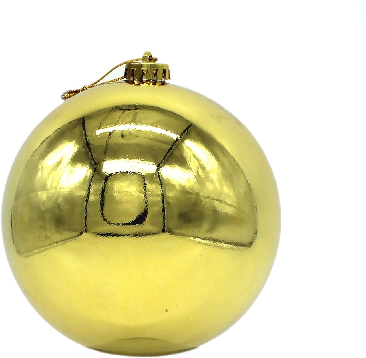 DARO Decorative Christmas Bauble XXL Diameter 15 cm - 1 piece Shiny Gold