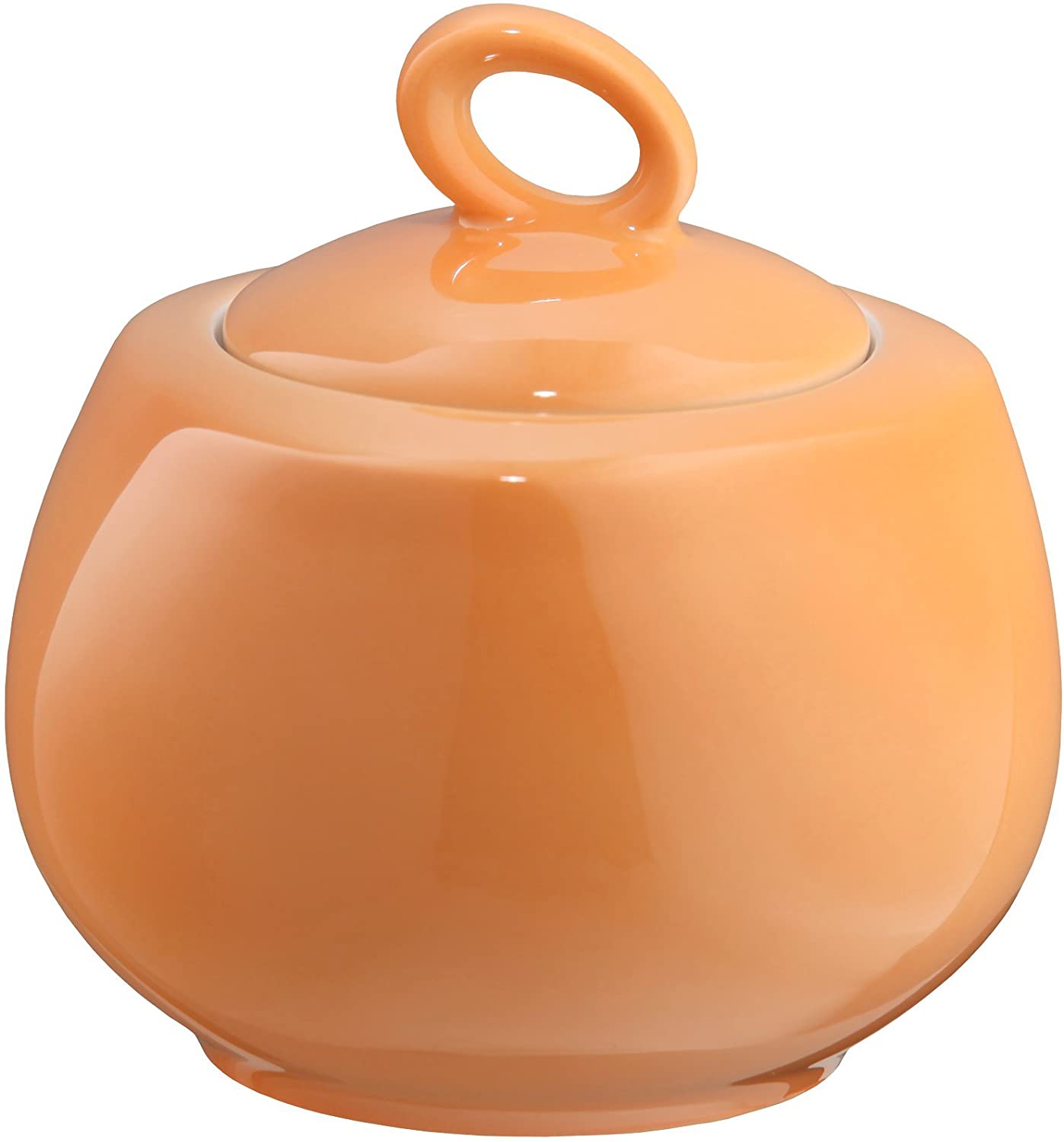 sugar bowl 6 persons 25 cl. trio orange 23808 by Seltmann Weiden