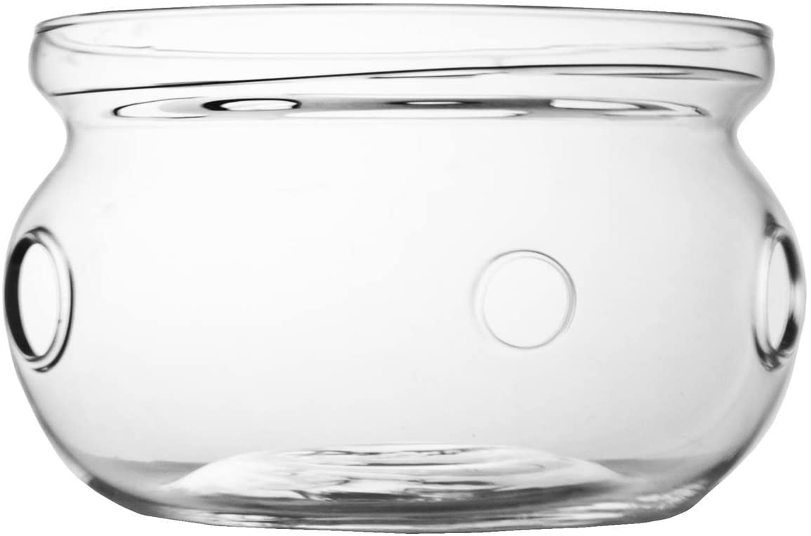 Bredemeijer Walled Borosilicaat Glass Tea Warmer Verona Single, Transparant