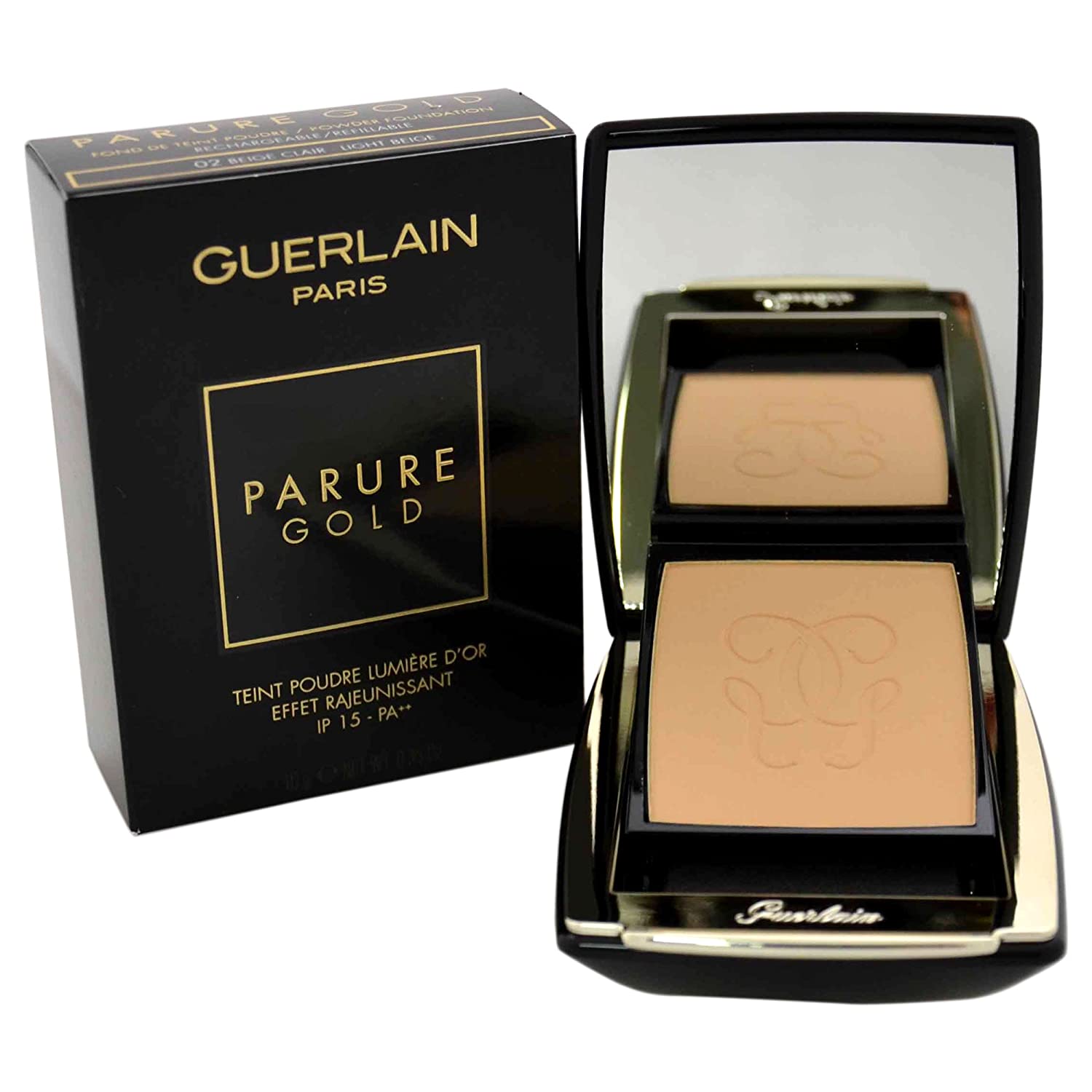 Guerlain Parure Gold Teint Poudre Lumière D\'Or #02 Beige Clair 10 g
