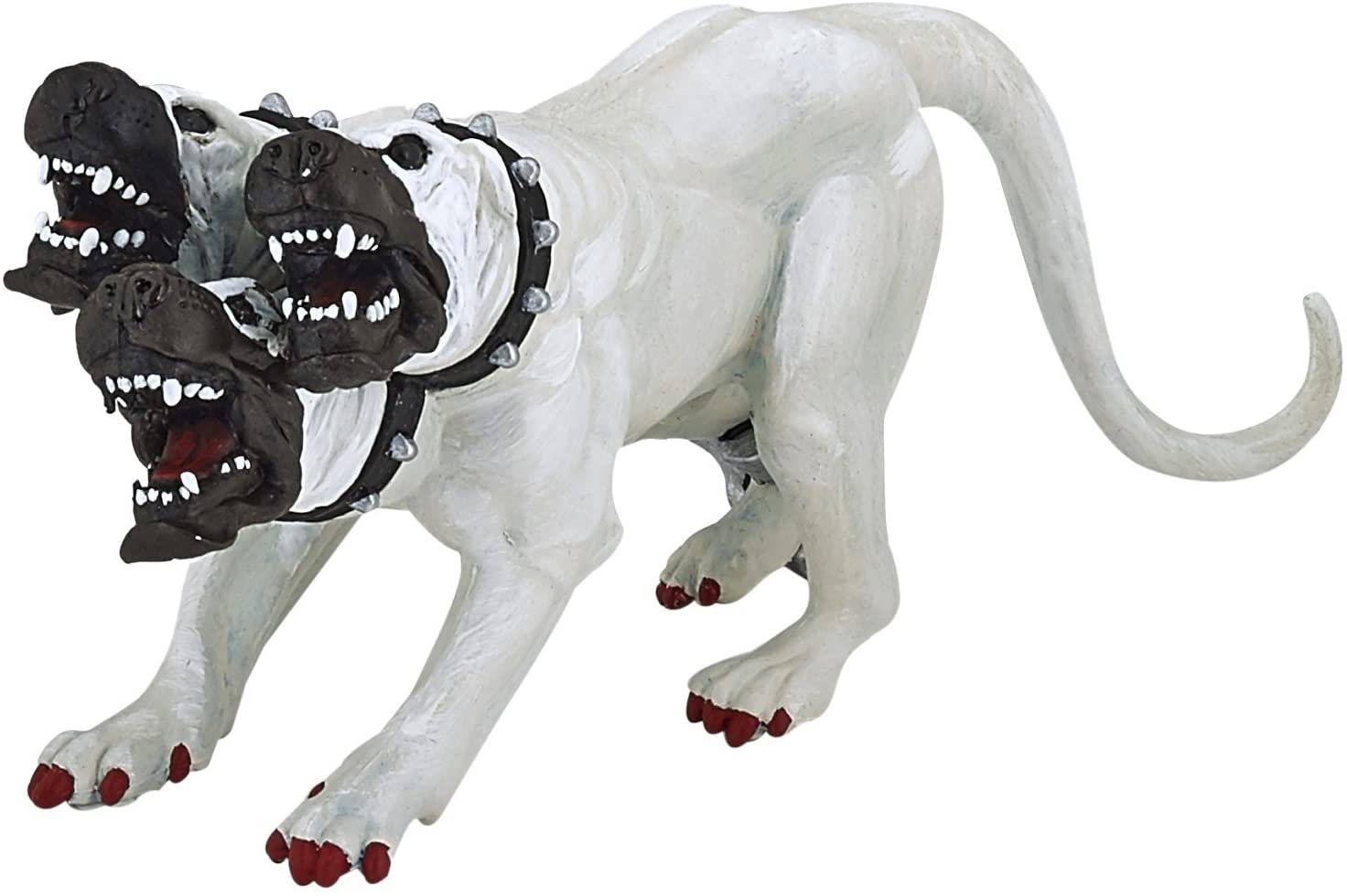 Papo 36012 Hellhound Zerberus Game for Unisex Children Multi-Coloured White