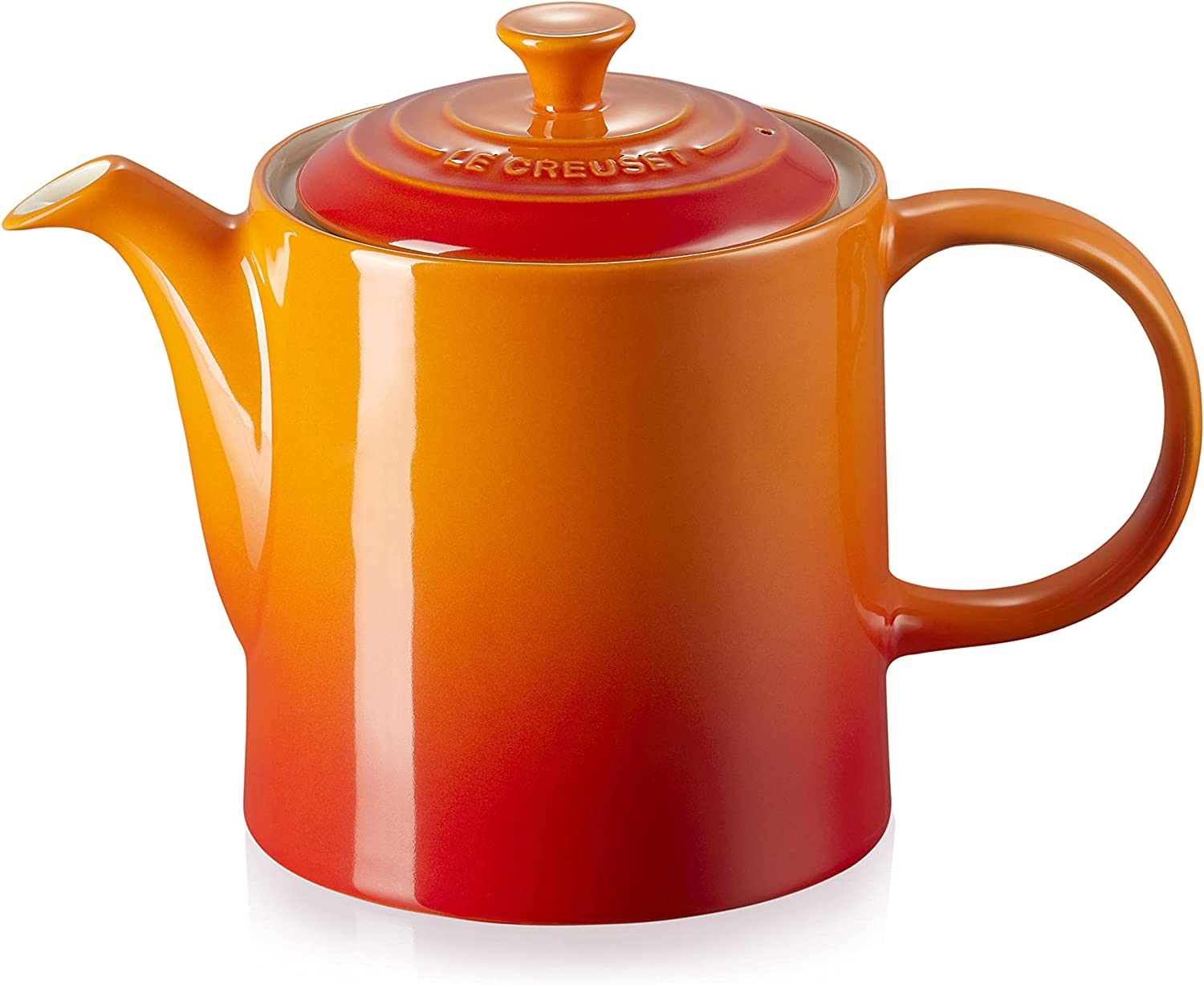 Le Creuset 8070313090003 Stoneware Teapot Oven Red