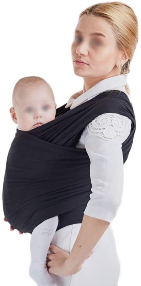 G&F Baby Sling Baby Changing Carrier for Toddlers Newborn Toddlers From Birth One Size (Colour: Black)