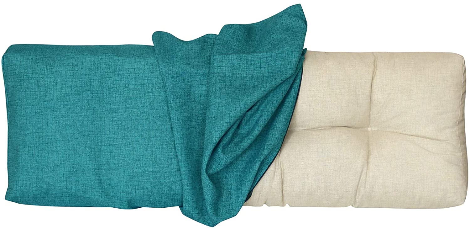 Lileno Home Pallet Cushion Cover, Aqua