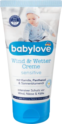 babylove Wind and weather cream sensitive, 75 ml