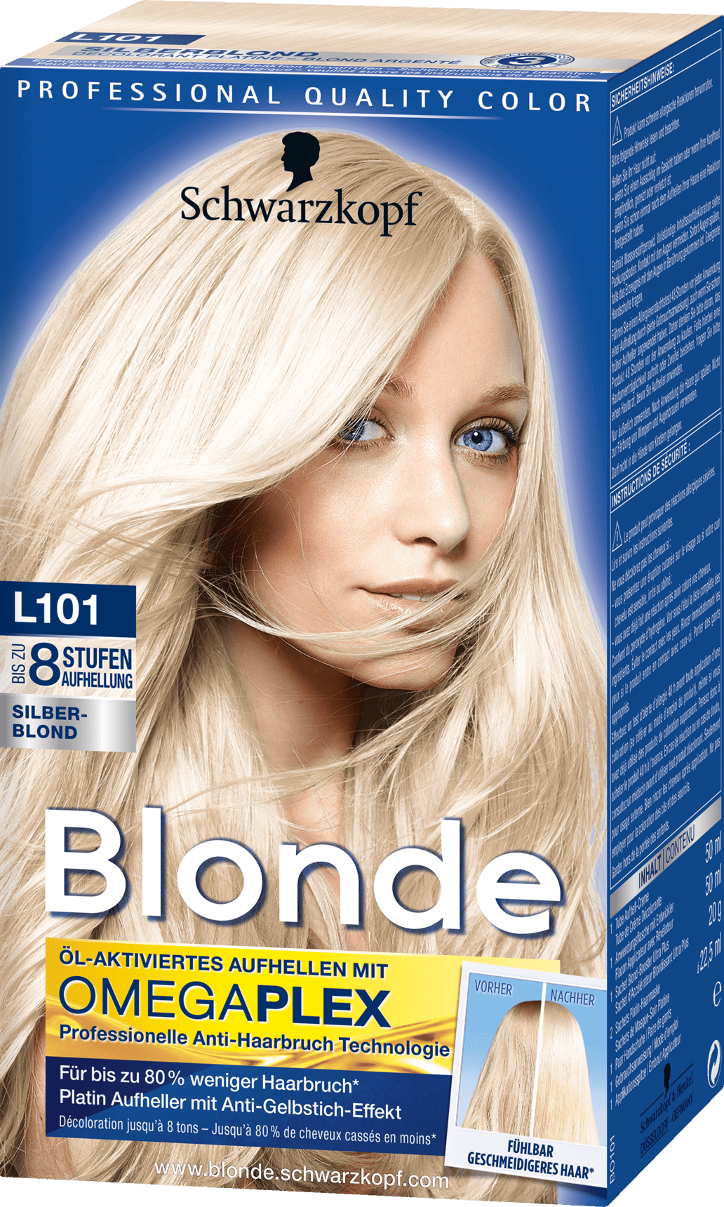 Lightener Silver Blonde L101, 1 St