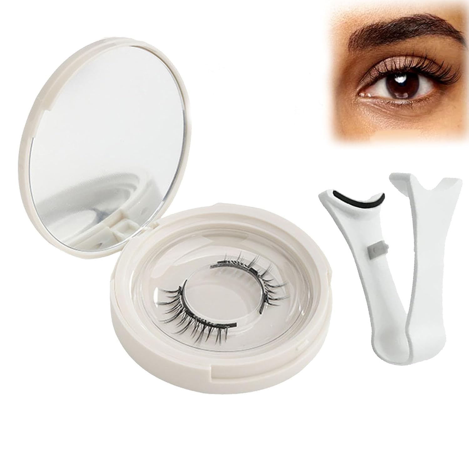 Magnetic Ginani Eyelashes, Ginani Magnetic Eyelashes with Applicator, Ginani Magnetic Eyelashes, Ginani Magnetic Eyelashes with Applicator (Full)