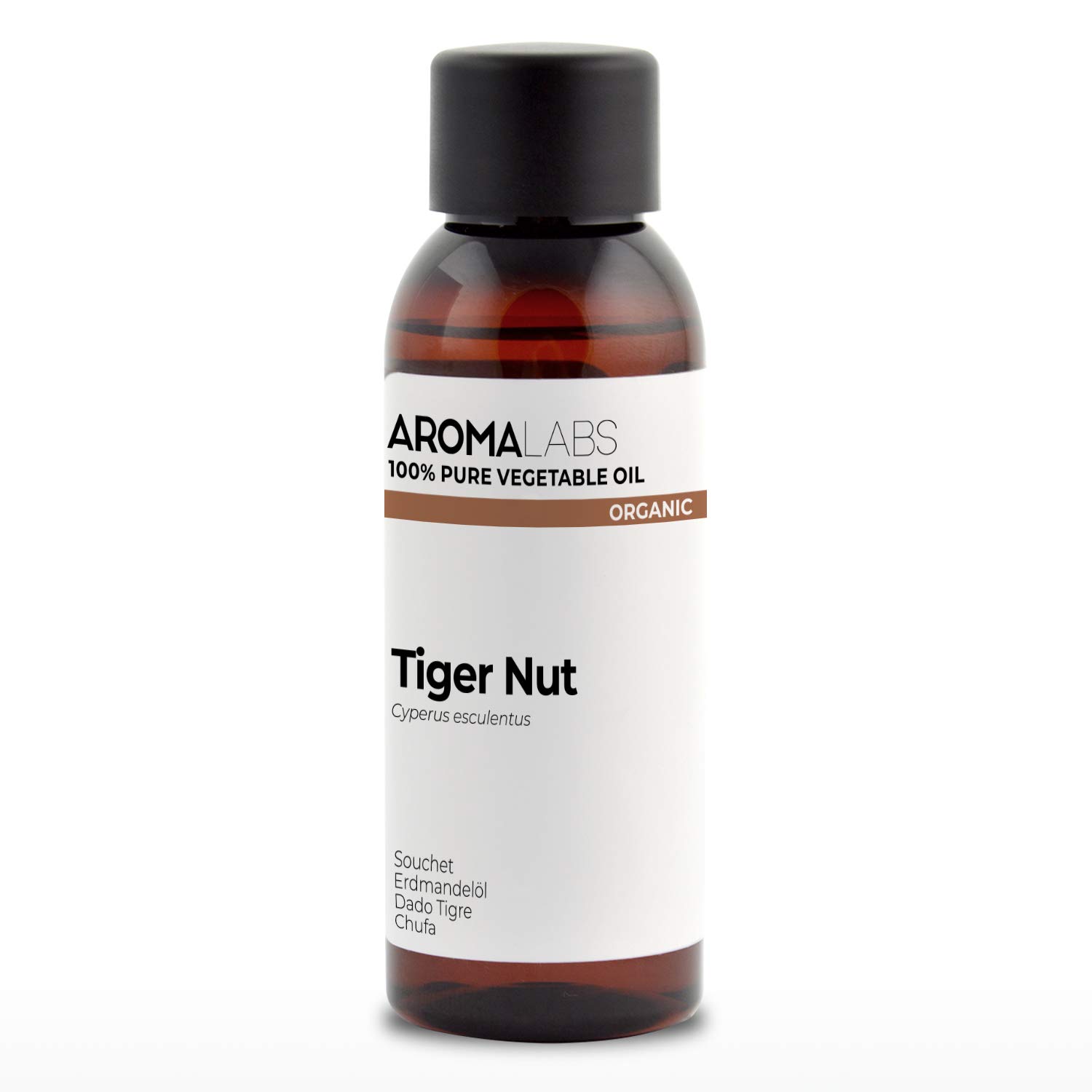 Aroma Labs Organic Vegetable Almond Oil - 50 ml - 100% Pure, Natural, Cold Pressed and Cosmos Certified - Aroma Labs (French Brand)