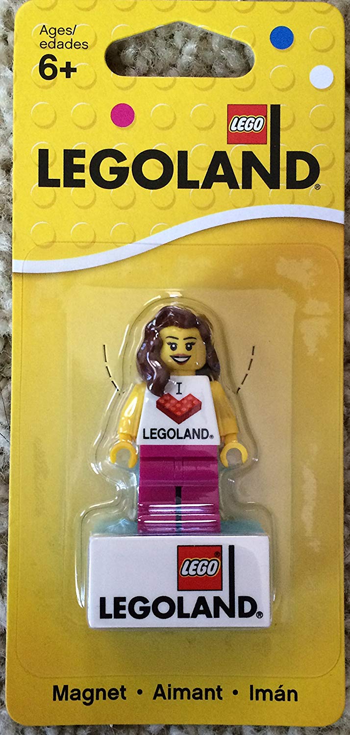 Lego I Love Lego Land Girl Magnet