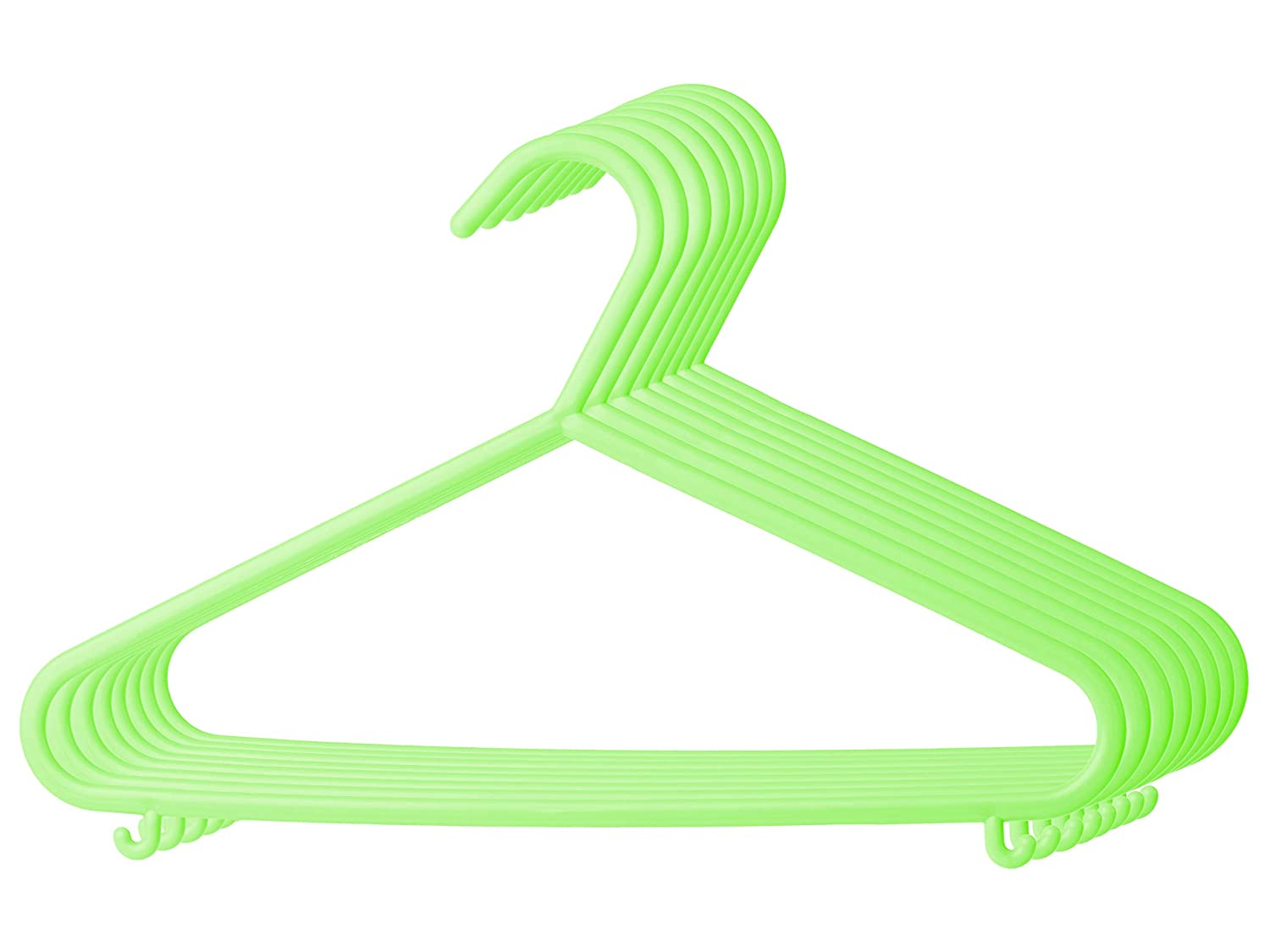 Bieco Clothes Hanger Children 8 Pieces Green | Length Approx. 30 Cm Baby Ha