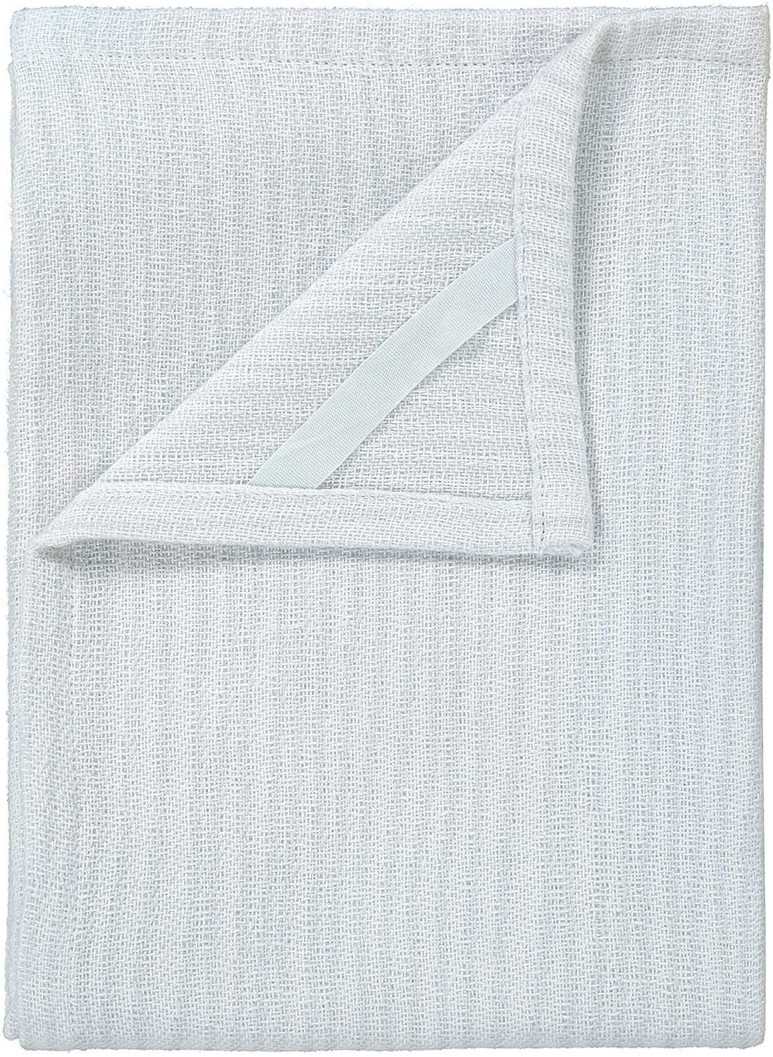 Blomus Belt Set of 2 Tea Towels Lily White/Agave Green