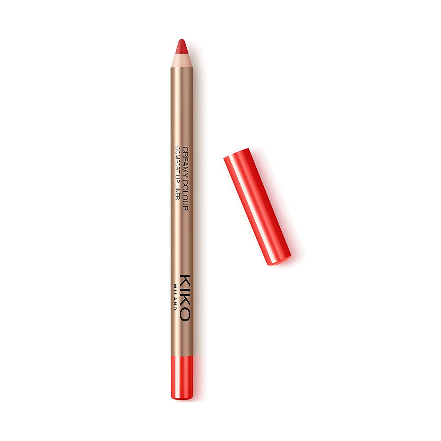 KIKO Milano Creamy Colour Comfort Lip Liner 17 | Lip Liner with Long Hold, ‎17 papaya
