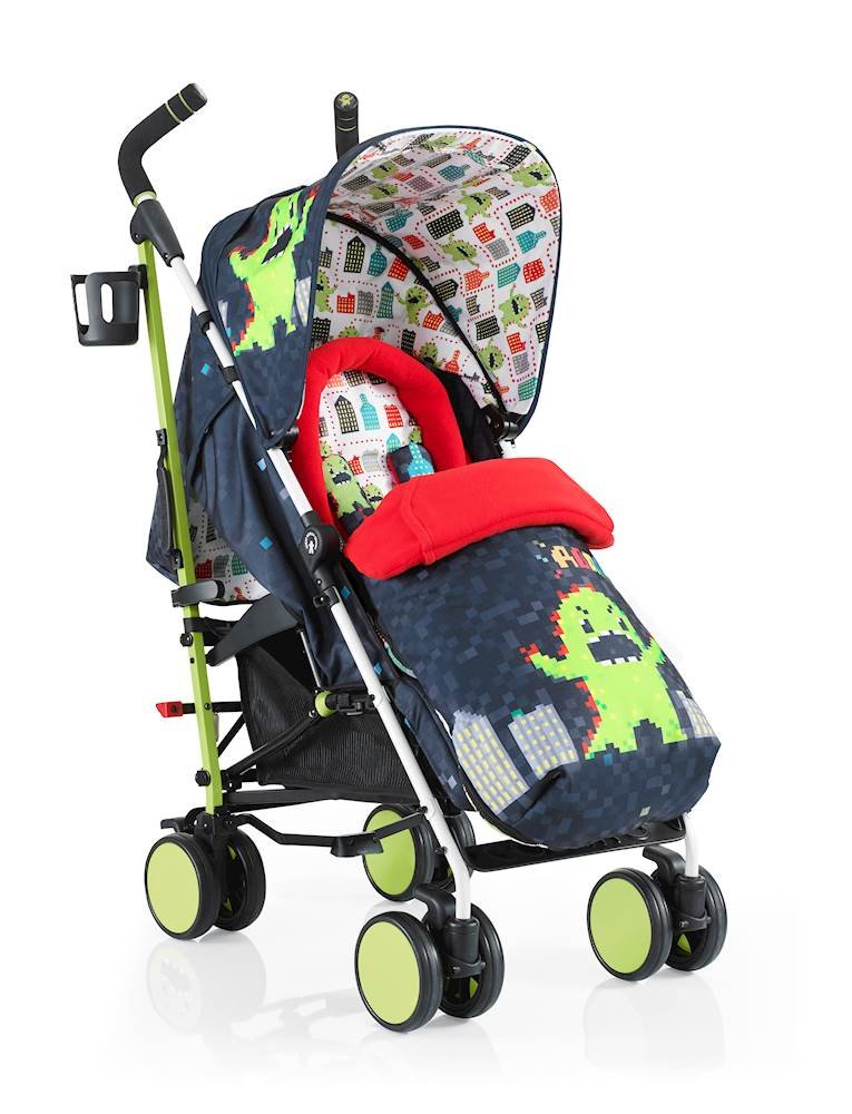 Cosatto Supa 2018 Baby Stroller from Birth to 25kg Monster Arcade