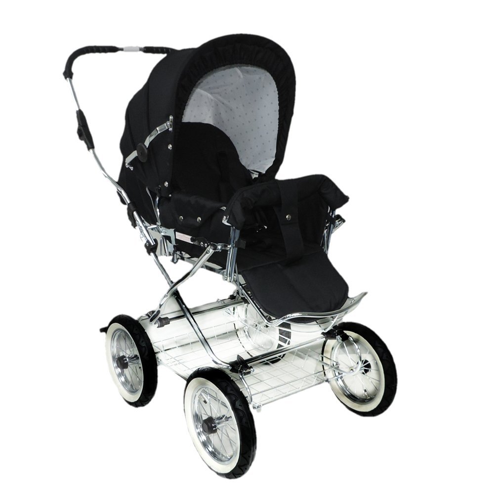 Eichhorn Pushchairs With Leather Strap Frame And Sliding Öhen Adjustment  P