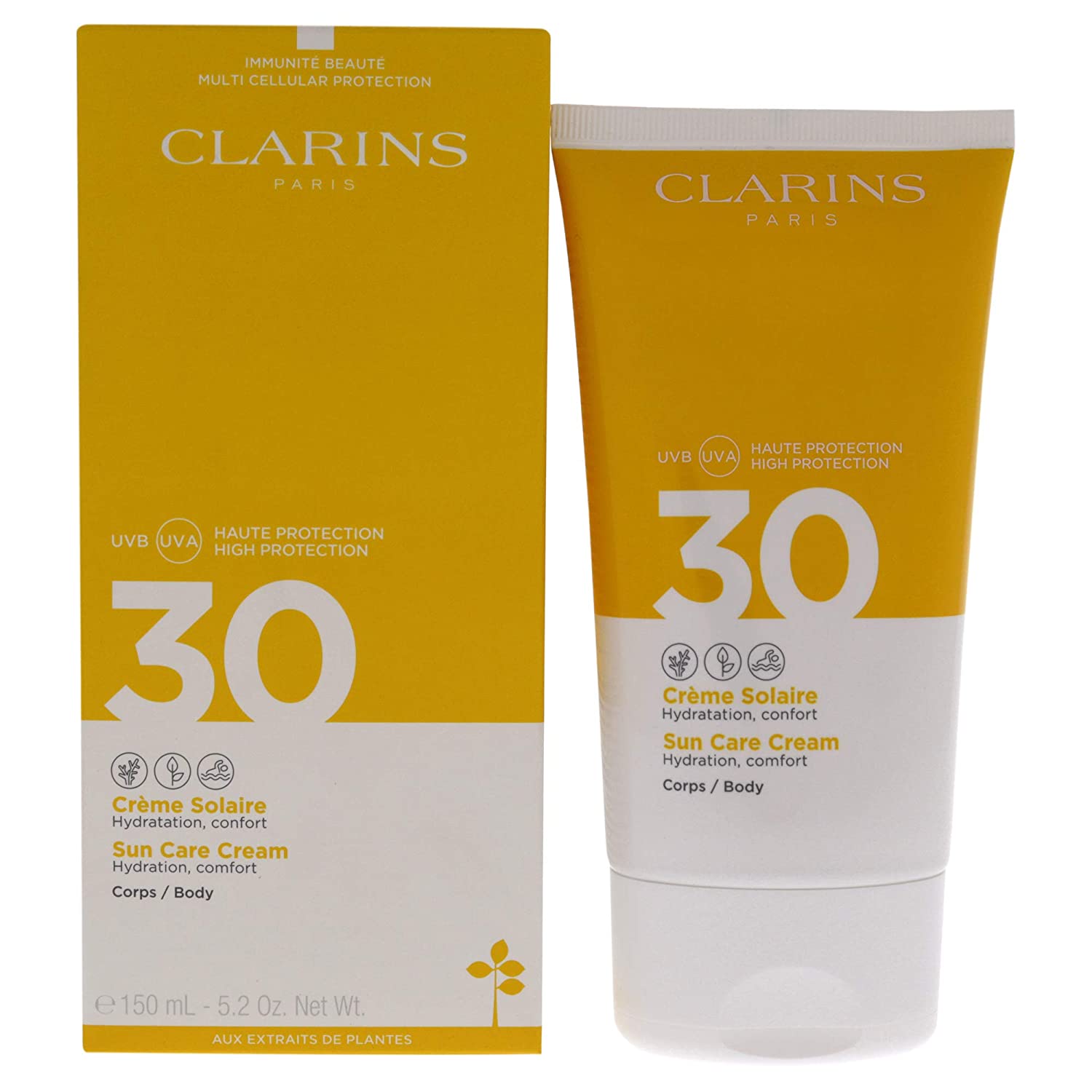 Clarins Gel Solaire Corps UVA/UVB 30 SPF30 150 ml Sun Cream Gel-en-Huile