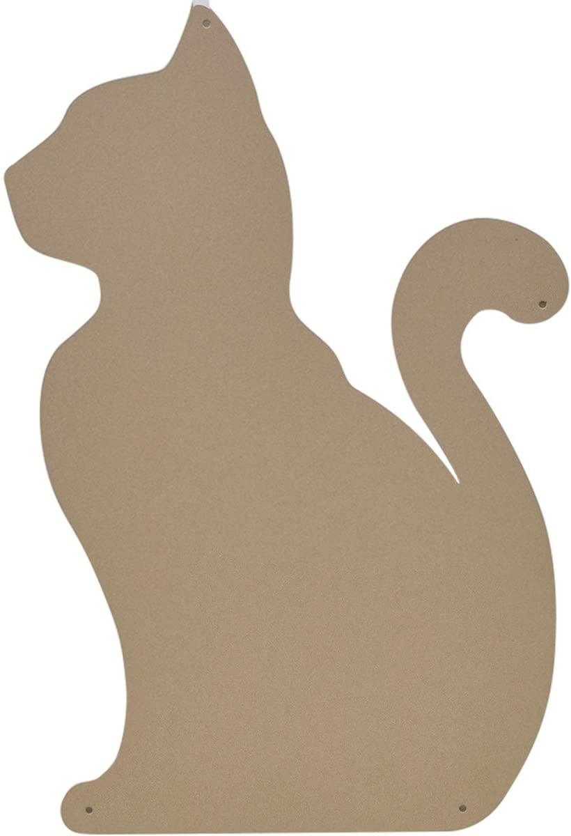 KalaMitica 60038-902-103 Cat Blackboard with Writeable Steel 56 x 38 cm Bei