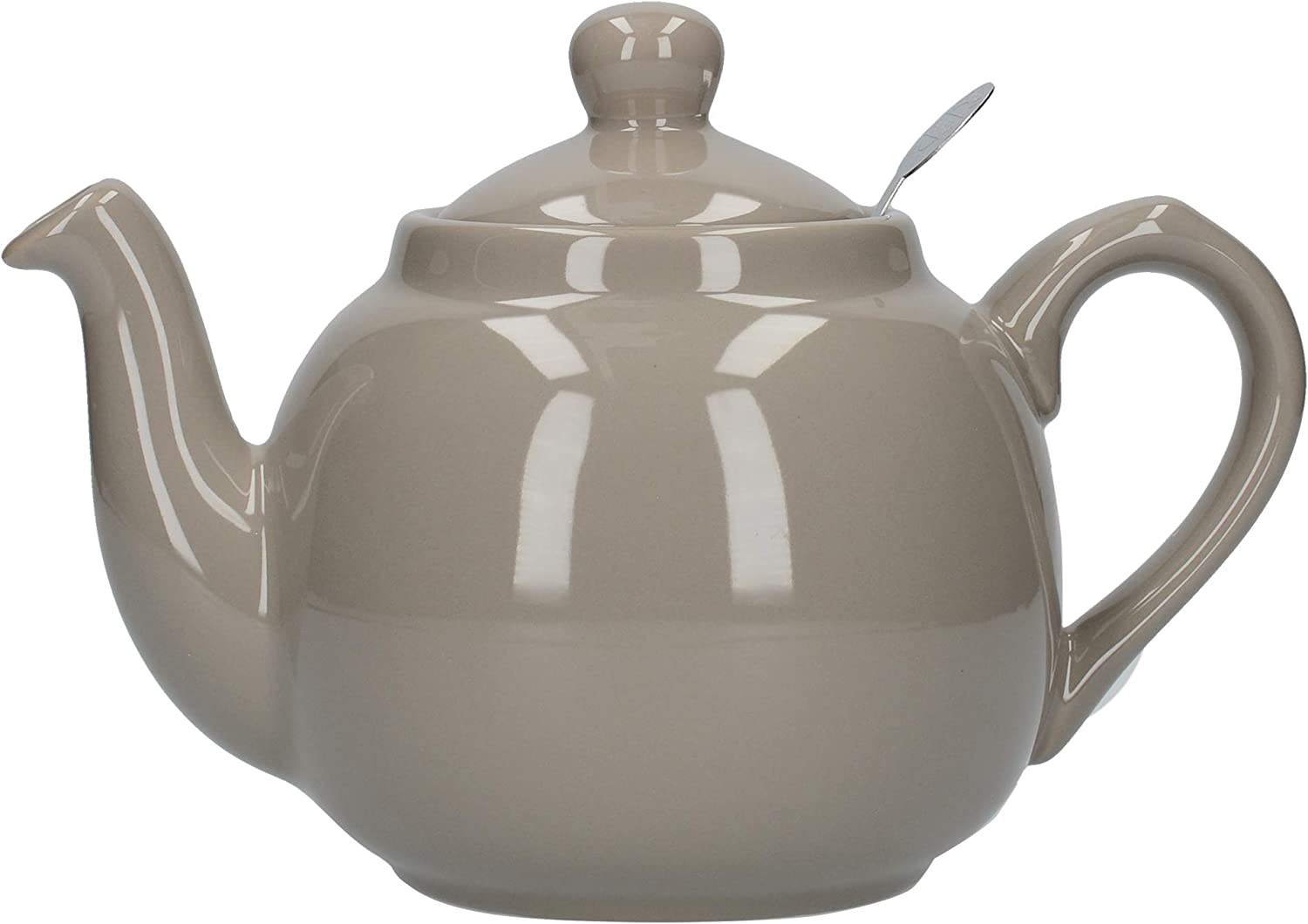 London Pottery 2 Cup Farmhouse Filter Teapot Gray
