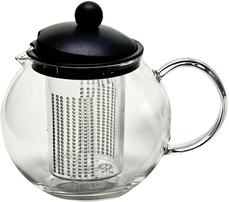 Teapot 1,0 L Basic m.Kst.Sieb