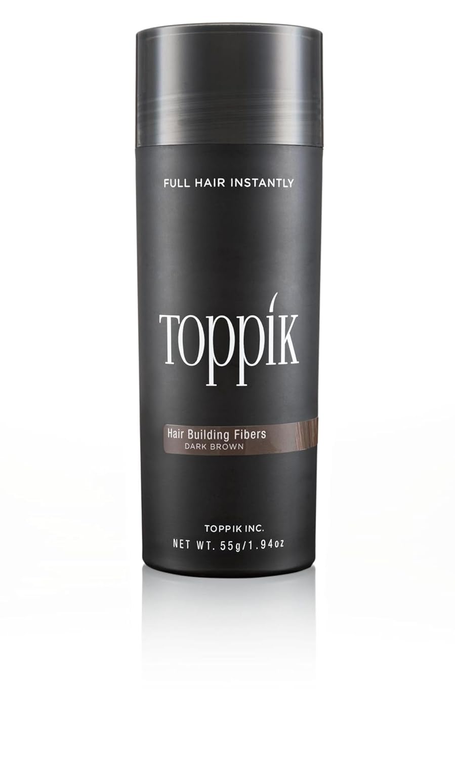 TOPPIK 55g Hair Fibres Hair Thickener Scattered Hair Pouring Hair Dark Brown