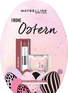 Maybelline New York Lipstick set Superstay 24h 250+Nail Polish Forever Strong 286, 1 pc