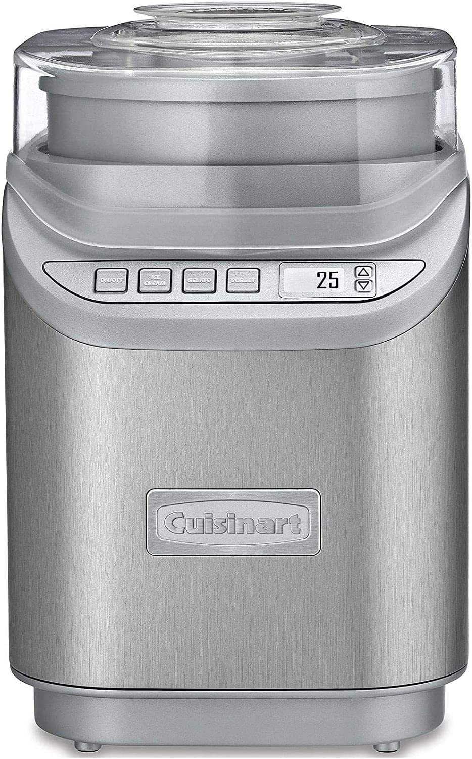 Cuisinart Ice 70 Electronic Ice Maker, Brushed Chrome