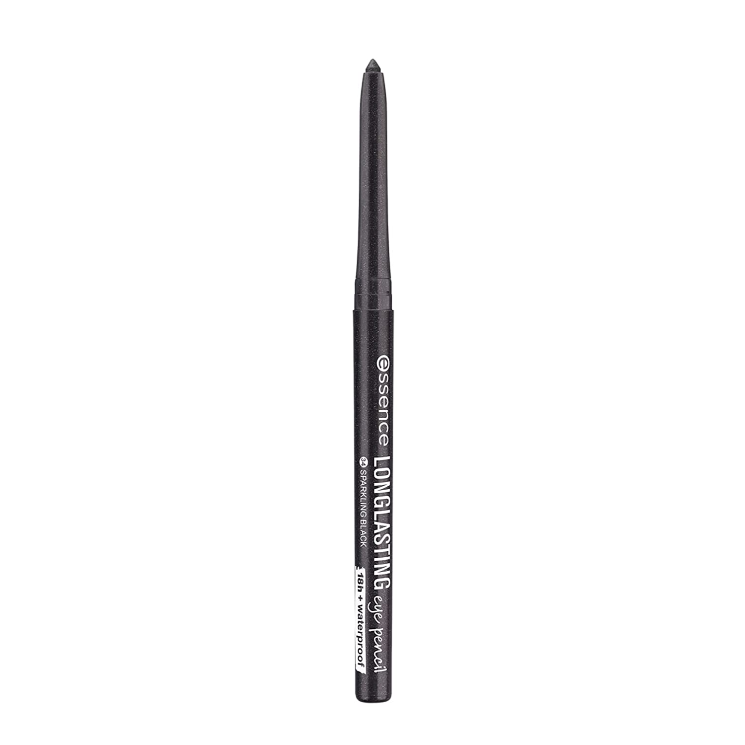 essence cosmetics Essence Long-Lasting Eye Pencil, Kajal, No. 34 Sparkling Black, Long-Lasting, Colour-Intense, Vegan, Microplastic Particles Free, Nano Particles Free (0.28 g), ‎34 black