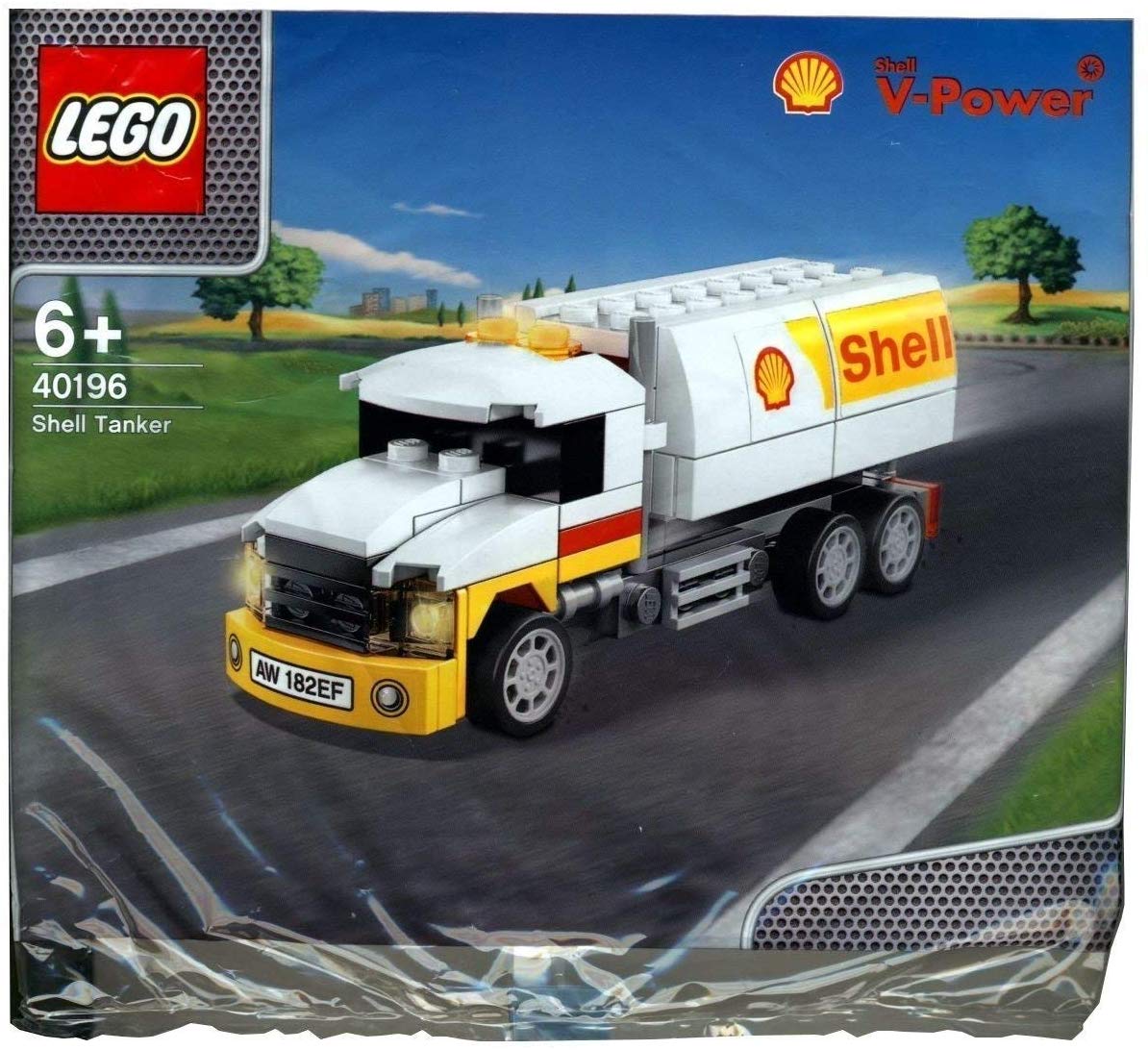 2014 The New Shell V-Power Lego Collection Shell Tanker Polybag 40196 Limit