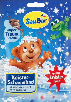 Sauner Bath additive Knister-foam bath 40ml+5g, 1 pc