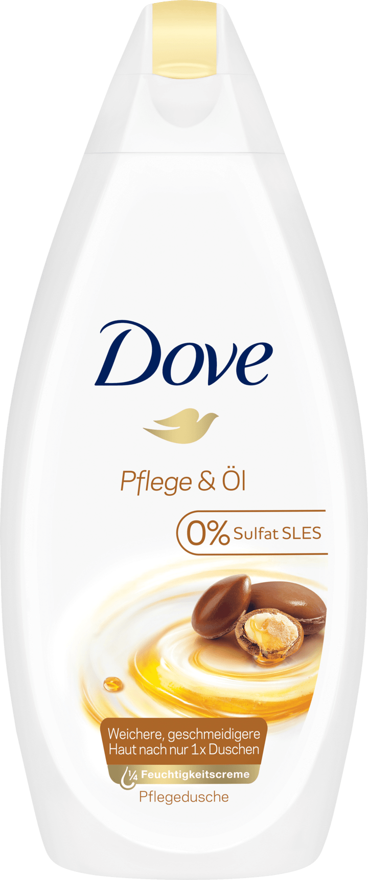 Dove Cream Shower Care & Oil, 400 Ml