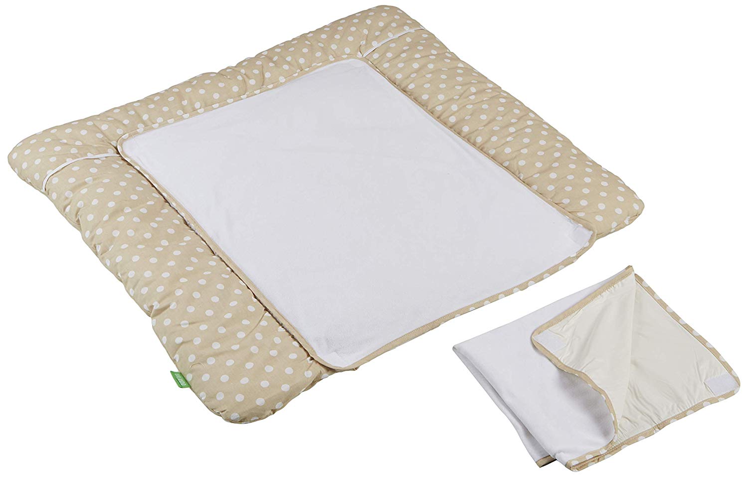Lulando Changing Mat with 2 Removable Waterproof Covers - Outer Material 100% Cotton - Suitable for the IKEA Malm or Hemnes Units