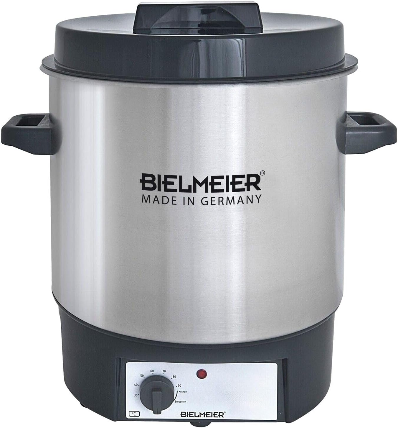 BIELMEIER preserving machine stainless steel canning 1800 watts 27 liters BHG 490.0 Made in Germany