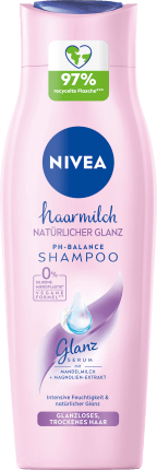 Nivea Shampoo Hair milk Natural shine, 250 ml