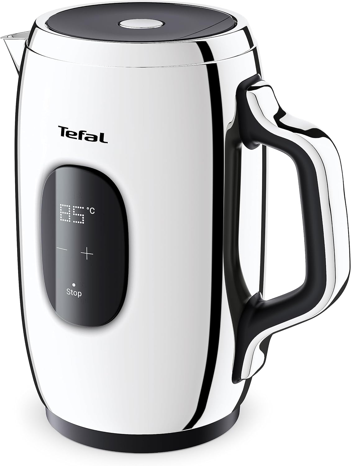 Tefal KI883D Majestuo Kettle | Intuitive Control Panel | 9 Temperatures | Double Layer Design | Keep Warm Function | Removable Anti-limescale Filter | Water Level Indicator | Stainless Steel