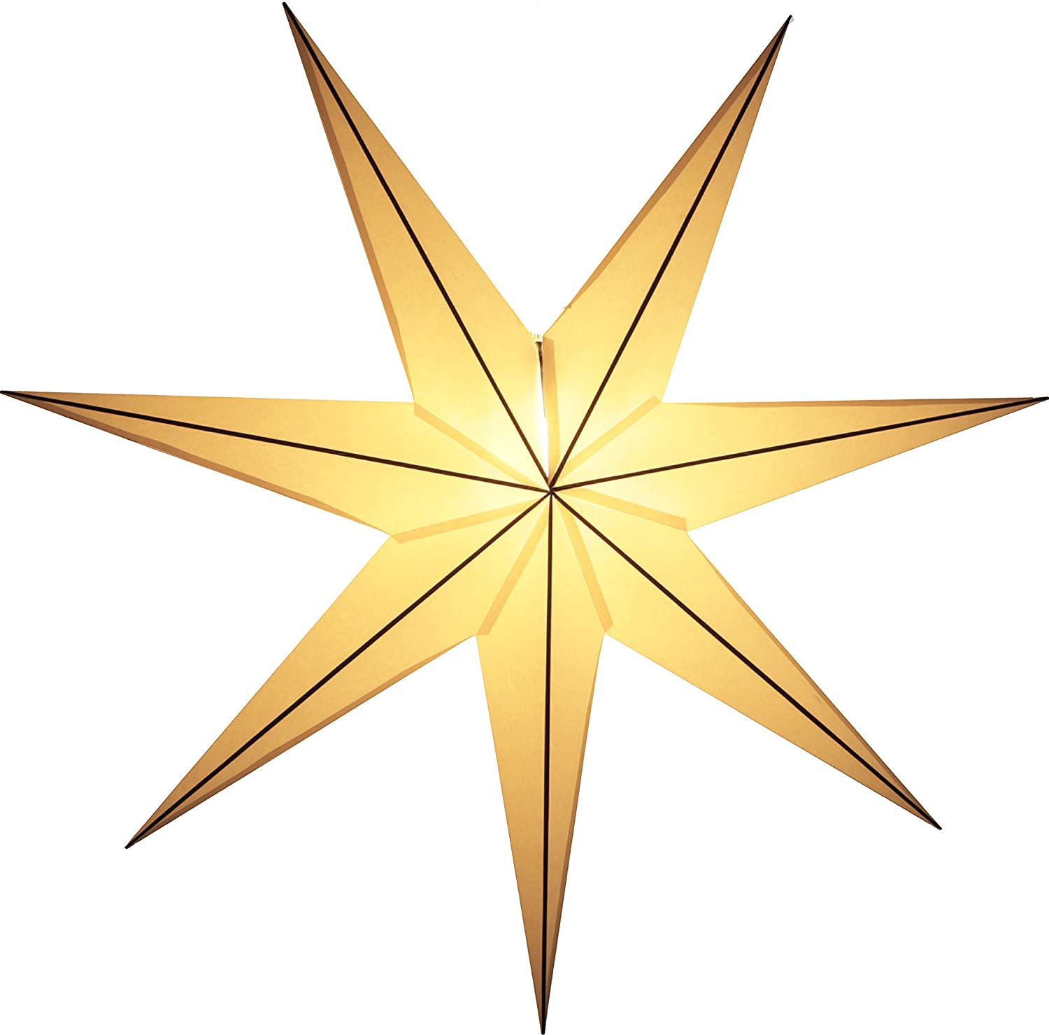Guru-Shop Folding Advent Light Paper Star Christmas Star 100 Cm-Zelda Star 