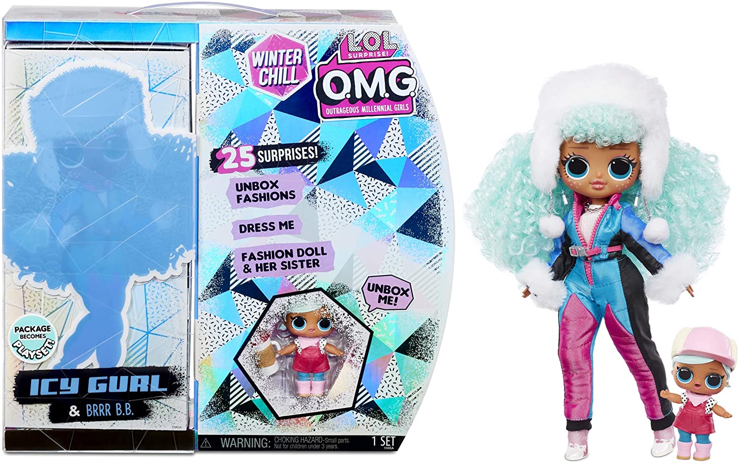Mga Entertainment 570240E7C L.O.L. Surprise Omg Winter Wonderland Doll 1, I