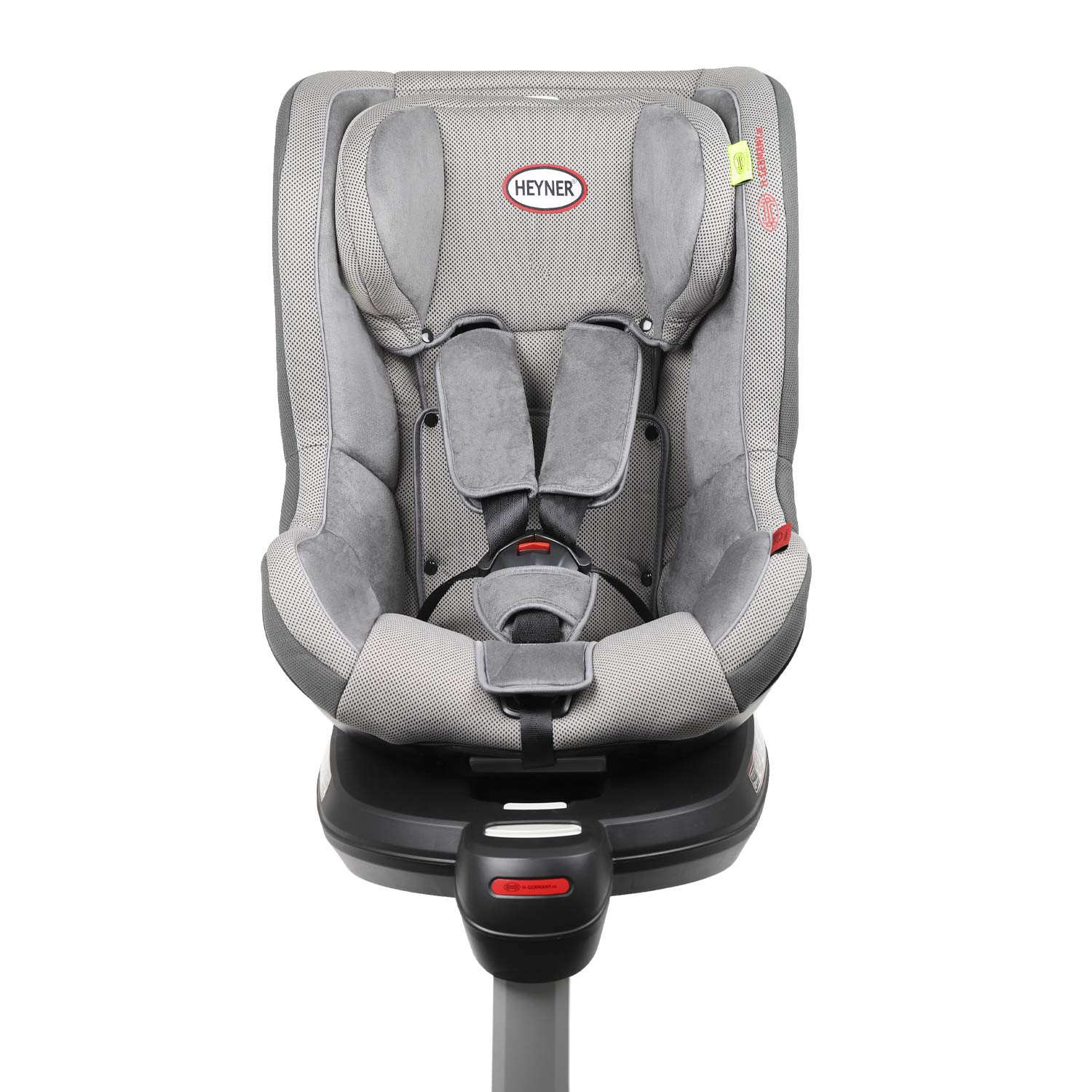 HEYNER® Reboarder Children\'s Car Seat Rotatable 360° Birth - 18 kg (Grey)