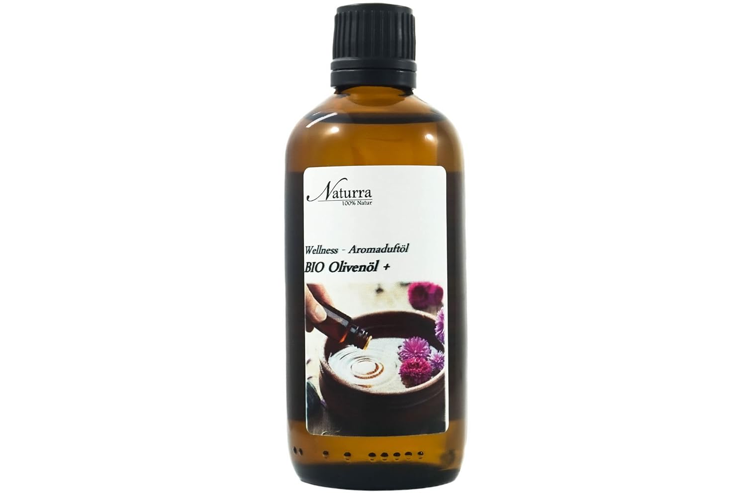 Naturra Organic Olive Oil 100 ml Extra Native Cold Pressed with Organic Patchouli Oil Essential Oil Wellness Oil Body Oil Aromatherapy Natural Cosmetics of Your Choice - Citrus Aurantium Dulcis - Pogostemon Cablin