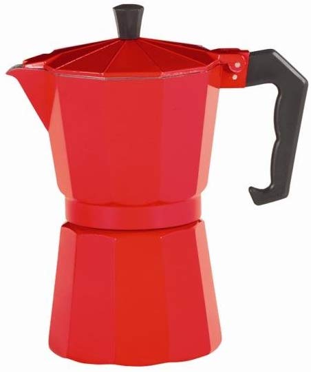 Kruger Karl Krüger Italiano - Coffee Makers (Freestanding, Manual, Espresso, Red, 