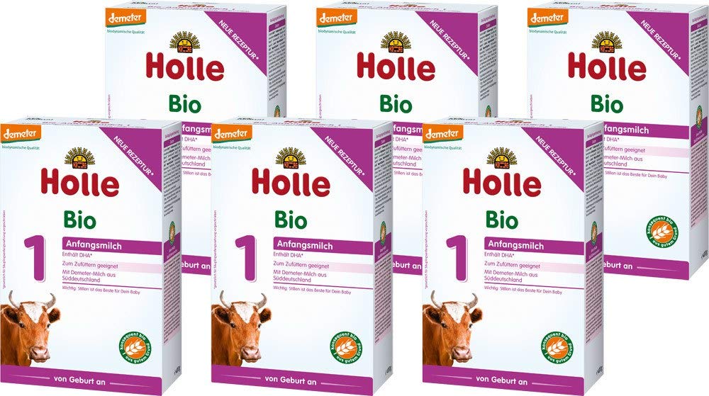 Holle Organic Initial Milk 1 (6 x 400 g)