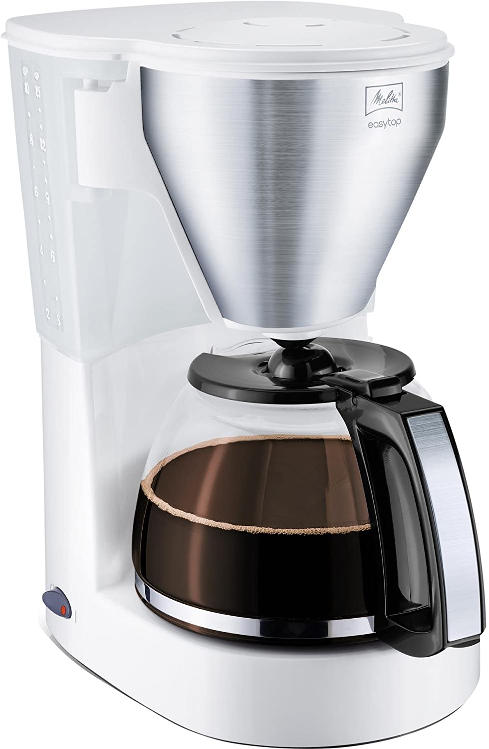 Melitta 1010-03 Easy Top Coffee Filter Machine - White